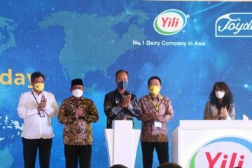 Perusahaan Olahan Susu No.1 di Asia, Yili Group Resmikan Pabrik Es Krim Terbesar di Indonesia