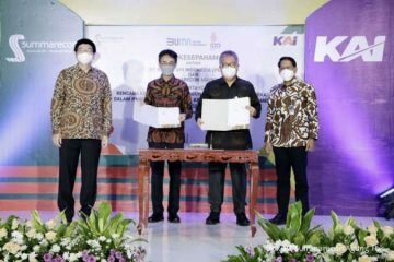 Bangun TOD, PT Summarecon Agung Tbk dan PT KAI Indonesia Teken MoU