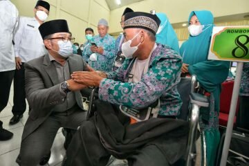 Gubernur Ridwan Kamil Lepas 413 Calon Jemaah Haji asal Jawa Barat